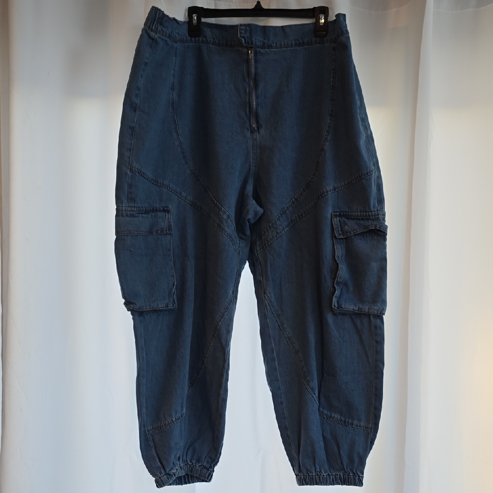 Forever 21 Light Blue Denim Pants